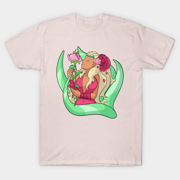 Plumerian Princess T-Shirt by Eshbaal